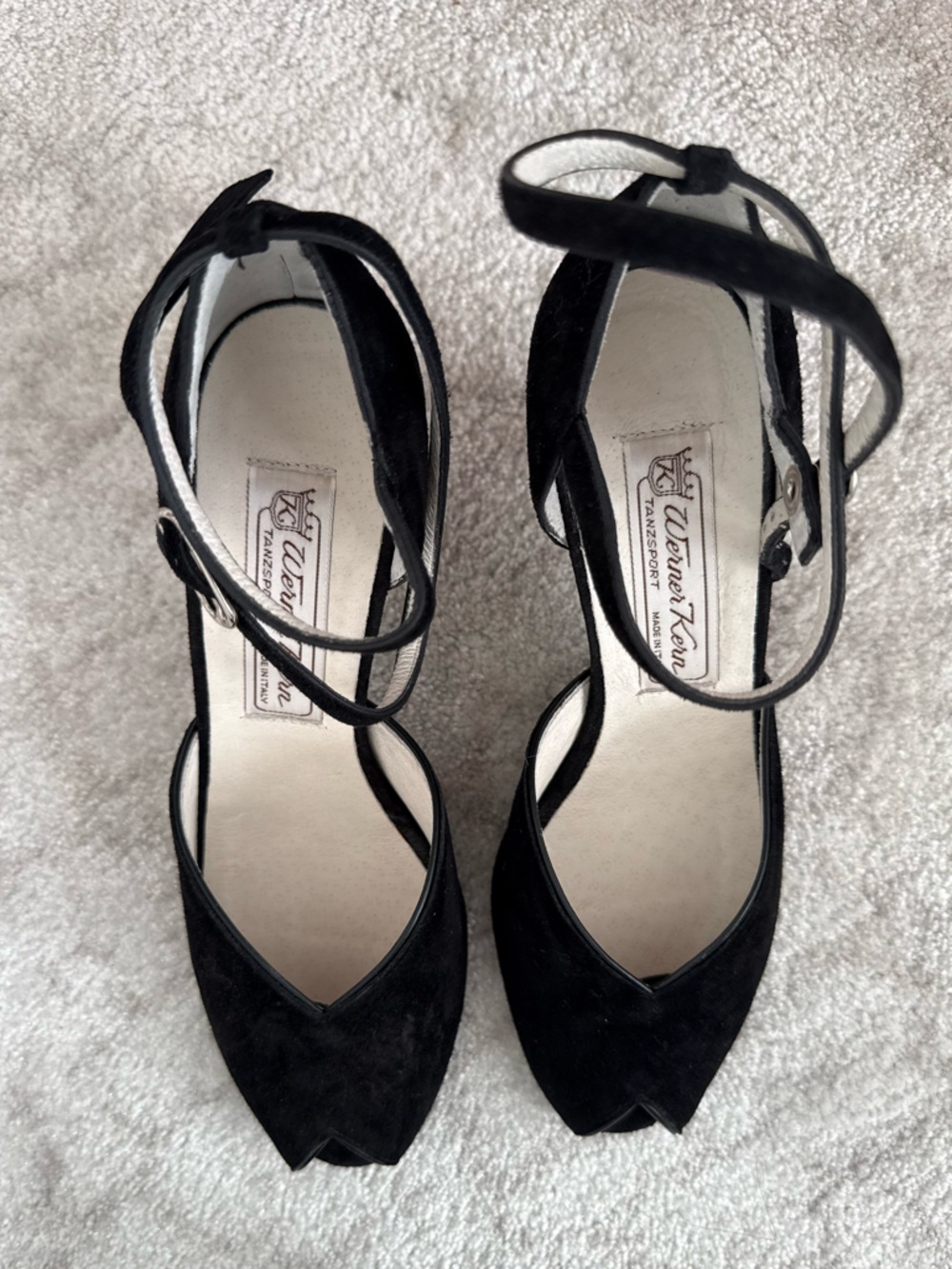 Black Werner Kern dance heels - Picture 9 of 13